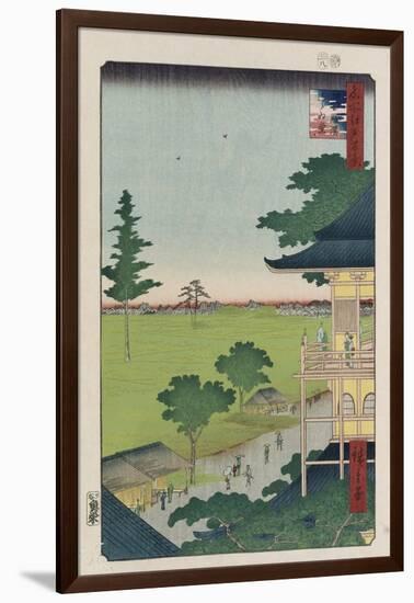 Sazai Hall-Utagawa Hiroshige-Framed Giclee Print