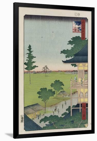 Sazai Hall-Utagawa Hiroshige-Framed Giclee Print