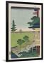 Sazai Hall-Utagawa Hiroshige-Framed Giclee Print