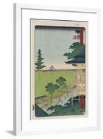 Sazai Hall-Utagawa Hiroshige-Framed Giclee Print
