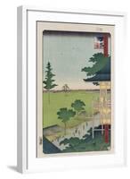 Sazai Hall-Utagawa Hiroshige-Framed Giclee Print