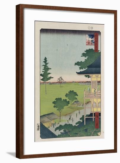 Sazai Hall-Utagawa Hiroshige-Framed Giclee Print