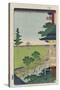 Sazai Hall-Utagawa Hiroshige-Stretched Canvas