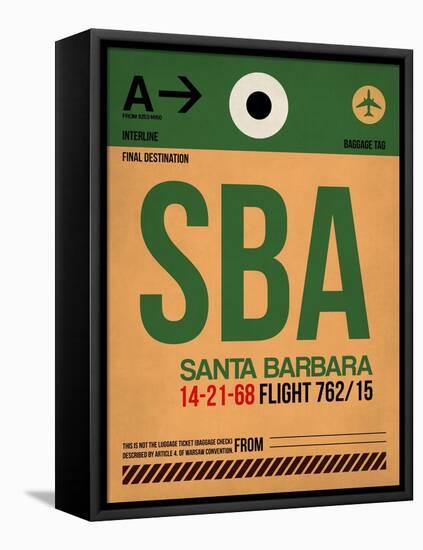 SBA Santa Barbara Luggage Tag I-NaxArt-Framed Stretched Canvas