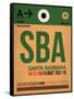 SBA Santa Barbara Luggage Tag I-NaxArt-Framed Stretched Canvas