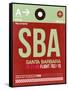 SBA Santa Barbara Luggage Tag II-NaxArt-Framed Stretched Canvas