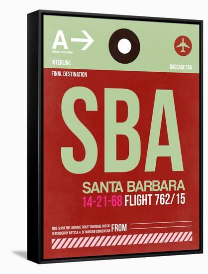 SBA Santa Barbara Luggage Tag II-NaxArt-Framed Stretched Canvas