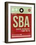 SBA Santa Barbara Luggage Tag II-NaxArt-Framed Art Print