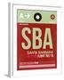 SBA Santa Barbara Luggage Tag II-NaxArt-Framed Art Print