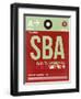 SBA Santa Barbara Luggage Tag II-NaxArt-Framed Art Print