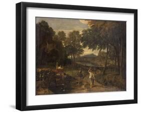 Sc? pastorale-Jean-François Millet-Framed Giclee Print