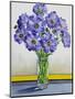 Scabious with Yellow Band-Christopher Ryland-Mounted Giclee Print