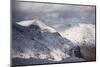 Scafell and Scafell Pike in Winter, English Lake District, Cumbria, 20th century-CM Dixon-Mounted Photographic Print