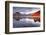 Scafell Range across Reflective Waters of Wast Water, Lake District Nat'l Pk, Cumbria, England, UK-Julian Elliott-Framed Photographic Print