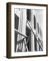 Scaffold at the Stadium, Mexico City, 1927-Tina Modotti-Framed Photographic Print