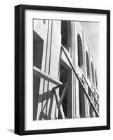 Scaffold at the Stadium, Mexico City, 1927-Tina Modotti-Framed Photographic Print