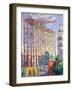 Scaffolding and Posters, C.1912-Maximilien Luce-Framed Giclee Print
