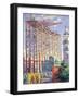 Scaffolding and Posters, C.1912-Maximilien Luce-Framed Giclee Print