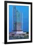 Scaffolding Covering Statue of Liberty-null-Framed Photographic Print