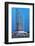 Scaffolding Covering Statue of Liberty-null-Framed Photographic Print