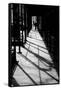 Scaffolding Shadows NYC-null-Framed Stretched Canvas