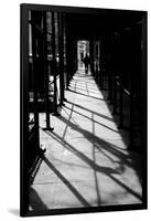 Scaffolding Shadows NYC-null-Framed Photo