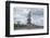 Scaffolding Surrounding the Statue of Liberty-null-Framed Photographic Print