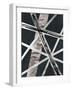 Scaffolds I in Silver-Vanna Lam-Framed Art Print