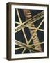 Scaffolds II in Gold-Vanna Lam-Framed Art Print