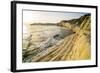 Scala Dei Turchi at Sunset, Realmonte, Agrigento, Sicily, Italy, Mediterranean, Europe-Matthew Williams-Ellis-Framed Photographic Print