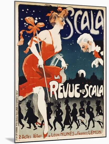 Scala, La Revue De La Scala-Jules-Alexandre Grün-Mounted Giclee Print