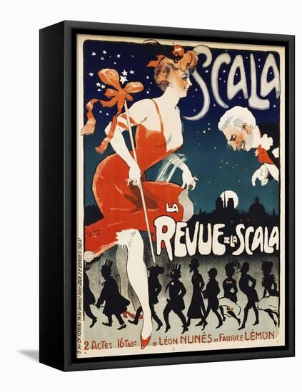 Scala, La Revue De La Scala-Jules-Alexandre Grün-Framed Stretched Canvas