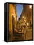 Scala Street, Trastevere, Rome, Lazio, Italy, Europe-Marco Cristofori-Framed Stretched Canvas