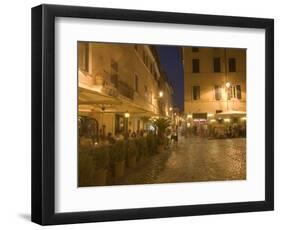 Scala Street, Trastevere, Rome, Lazio, Italy, Europe-Marco Cristofori-Framed Photographic Print