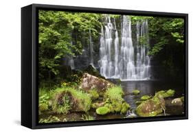 Scale Haw Force Near Hebden in Wharfedale, Yorkshire Dales, Yorkshire, England-Mark Sunderland-Framed Stretched Canvas