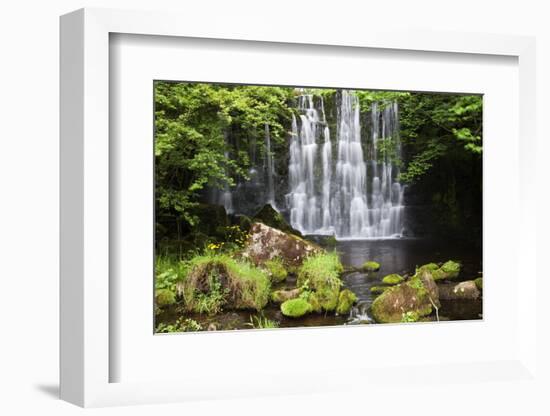 Scale Haw Force Near Hebden in Wharfedale, Yorkshire Dales, Yorkshire, England-Mark Sunderland-Framed Photographic Print