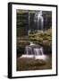 Scaleber Force (Foss Waterfall) Near Settle, North Yorkshire, Yorkshire, England-John Woodworth-Framed Photographic Print