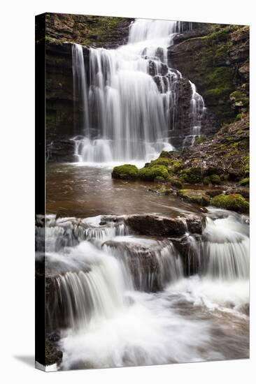 Scaleber Force (Foss Waterfall) Near Settle-Mark Sunderland-Stretched Canvas