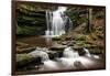 Scaleber Force Waterfall, Yorkshire Dales, Yorkshire, England, United Kingdom, Europe-Bill Ward-Framed Photographic Print