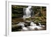 Scaleber Force Waterfall, Yorkshire Dales, Yorkshire, England, United Kingdom, Europe-Bill Ward-Framed Photographic Print