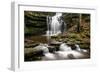 Scaleber Force Waterfall, Yorkshire Dales, Yorkshire, England, United Kingdom, Europe-Bill Ward-Framed Photographic Print