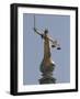 Scales of Justice, Central Criminal Court, Old Bailey, London, England, United Kingdom, Europe-Rolf Richardson-Framed Photographic Print