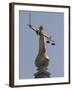 Scales of Justice, Central Criminal Court, Old Bailey, London, England, United Kingdom, Europe-Rolf Richardson-Framed Photographic Print