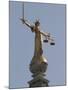 Scales of Justice, Central Criminal Court, Old Bailey, London, England, United Kingdom, Europe-Rolf Richardson-Mounted Photographic Print