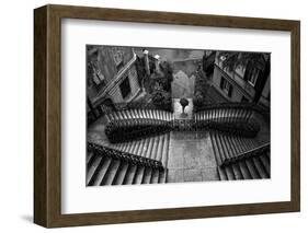 Scalinata Poli-Domenico Montemagno-Framed Photographic Print