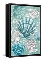 Scallop Bubbles-Diane Stimson-Framed Stretched Canvas