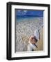 Scallop Shell in the Surf-Martin Harvey-Framed Premium Photographic Print