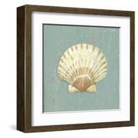 Scallop Shell-Lisa Danielle-Framed Art Print