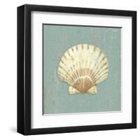 Scallop Shell-Lisa Danielle-Framed Art Print