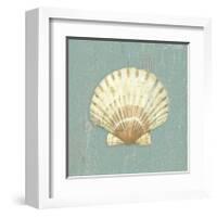 Scallop Shell-Lisa Danielle-Framed Giclee Print